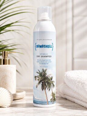 Pearlessence Bombshell Refresh Dry Shampoo Spray 8 oz – Instant Volume & Oil Con